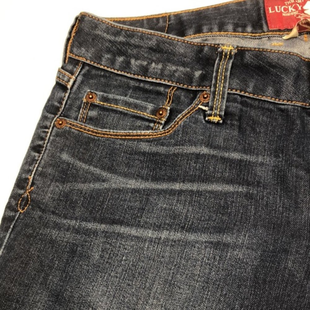 VINTAGE LUCKY BRAND LOLA STRAIGHT JEANS 4/27x30 π - Picture 7 of 12